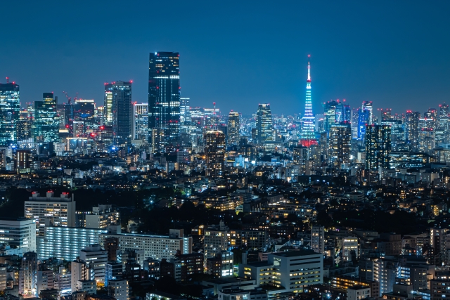 都会の夜景